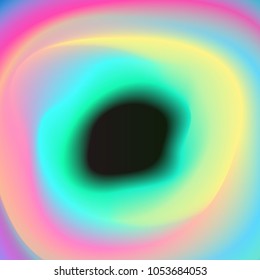 Bright neon light transition background design. Vector illustration