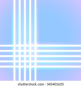 Bright neon lines background with 80s style
