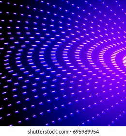 Bright neon lines background with 80s style and short strokes direction