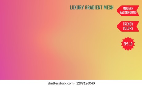 Bright neon mesh gradient background. Smooth modern colors with light. Trendy concept for your graphic design, banner, poster, user interface or mobile app.