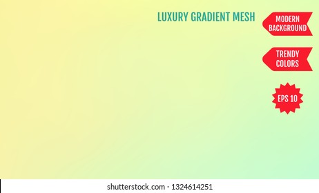 Bright neon mesh gradient background. Smooth modern colors with light. Trendy concept for your graphic design, banner, poster, user interface or mobile app.