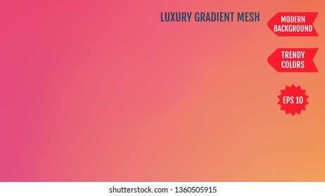 Bright neon mesh gradient background. Smooth modern colors with light. Trendy concept for your graphic design, banner, poster, user interface or mobile app.