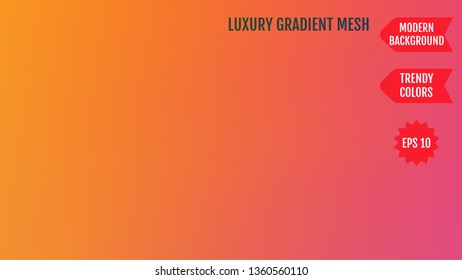 Bright neon mesh gradient background. Smooth modern colors with light. Trendy concept for your graphic design, banner, poster, user interface or mobile app.