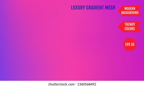 Bright neon mesh gradient background. Smooth modern colors with light. Trendy concept for your graphic design, banner, poster, user interface or mobile app.