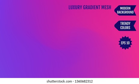 Bright neon mesh gradient background. Smooth modern colors with light. Trendy concept for your graphic design, banner, poster, user interface or mobile app.