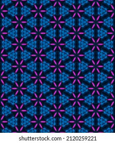Bright and neon multi color seamless pattern texture and template. Multicolored. Colorful ornamental graphic design. Colored mosaic ornaments. Vector illustration. EPS10.