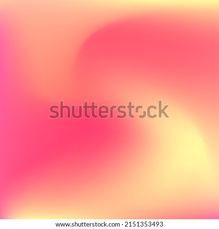 Bright Neon Pastel Sunset Fluid Gradient Backdrop. Color Red Pink Watercolor Blurred Texture. Curve Sunrise Yellow Flow Warm Swirl Gradient Mesh. Liquid Orange Vibrant Trendy Peach Wallpaper.