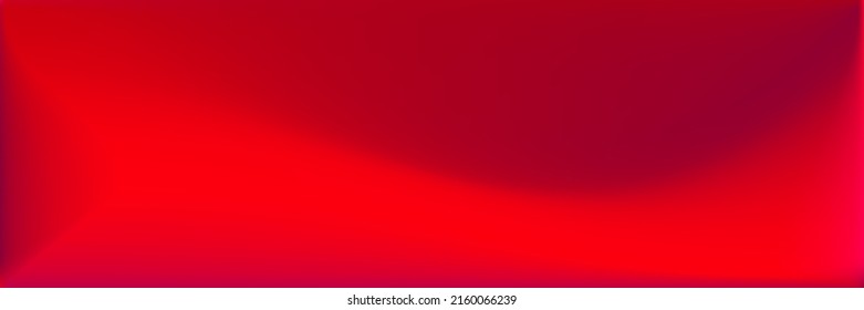 Malla de gradiente ondulada Neon Wavy. Malla de gradiente ondulada vibrante neón en sangre. Ilustración de superficie lisa en rojo Rose Blank. Fondo de líneas horizontales de color rojo. Fondo de la Oficina Vivid Bright Dark Office.
