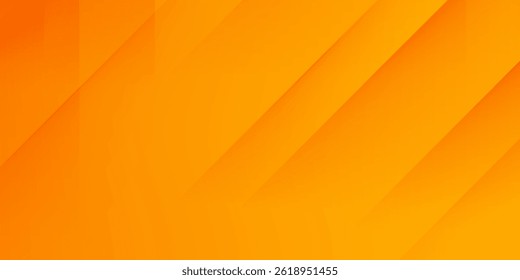 Bright orange abstract background with diagonal lines and smooth gradient transitions, creating a dynamic and modern design.