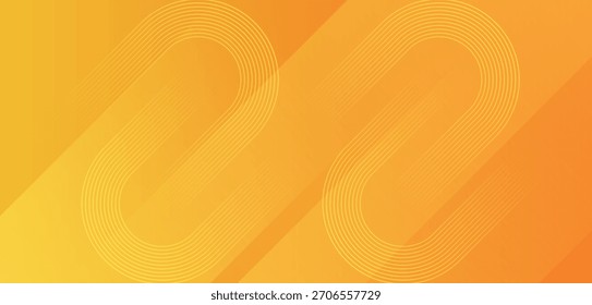 Bright orange abstract background with geometric rectangle layers and soft gradients.