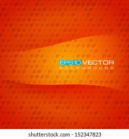 Bright orange abstract background.The illustration contains transparency and effects. EPS10