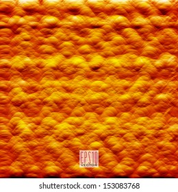 Bright orange abstract background.The illustration contains transparency and effects. EPS10