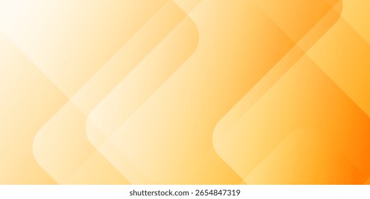 Fondo abstracto naranja brillante con rectángulos redondeados en capas.