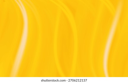 Bright Orange Abstract Background With Smooth Waves And Warm Gradient For Creative Design