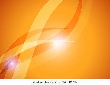 Bright Orange Abstract Background. Stype Graphic Design. Can be used for website, power point presentation. Vector illustration