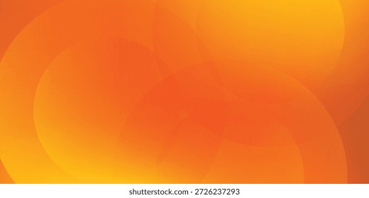 Fondo Abstractas Naranja Brillante Con Círculos Cálidos Del Gradiente Para El Diseño, La Marca, Y Los Tableros Del Sentimiento