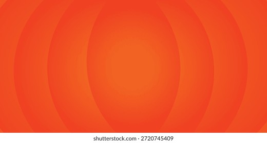 Bright Orange Abstract Circle Background With Overlapping Circles For Modern Design And Branding eps10