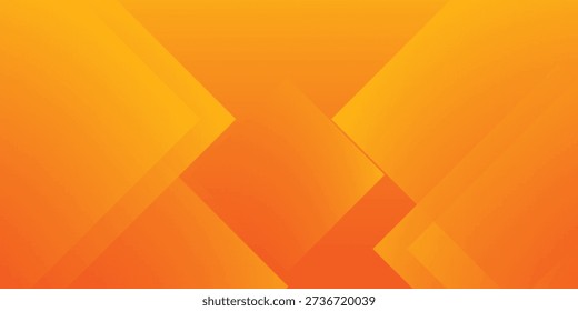Bright Orange Abstract Geometric Background With Layered Diamonds And Radiant Gradients For Design