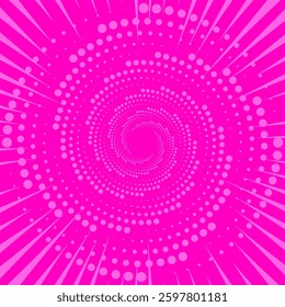 Bright orange background featuring sunburst radial lines converging towards the center, ideal for energetic and dynamic design projects, announcements, or promotions where an impactful and vibrant bac