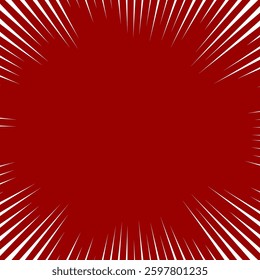 Bright orange background featuring sunburst radial lines converging towards the center, ideal for energetic and dynamic design projects, announcements, or promotions where an impactful and vibrant bac