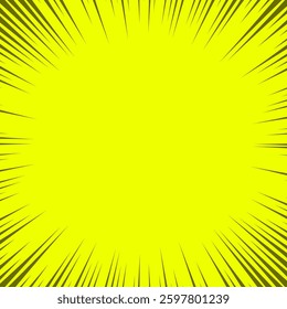 Bright orange background featuring sunburst radial lines converging towards the center, ideal for energetic and dynamic design projects, announcements, or promotions where an impactful and vibrant bac