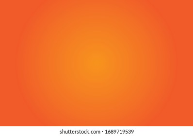 Bright Orange Background For Promotion