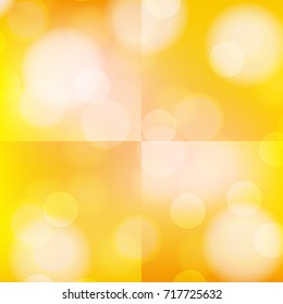 Bright orange backgrounds with white lights illustration