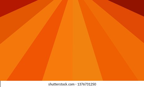 Bright Orange Burst Background
