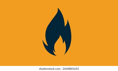 Bright orange diagonal lines repeating on a dark blue backdrop. Great for energetic branding, stylish packaging, and digital themes.