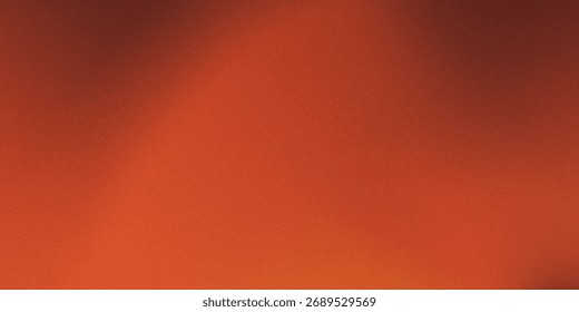 Bright orange gradient background enhanced with noise texture, perfect for creating vibrant banners or backdrops. This design offers a lively and textured gradient