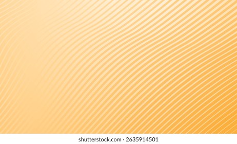 Gradiente laranja claro com plano de fundo abstrato da linha de listras