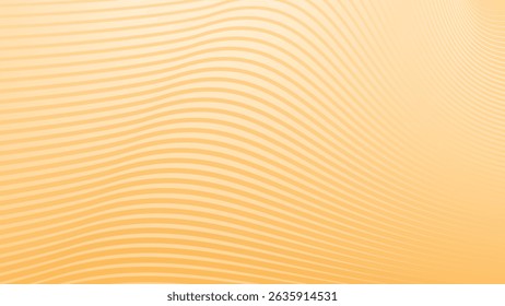 Bright orange gradient with stripes line abstract background
