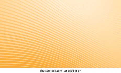 Bright orange gradient with stripes line abstract background