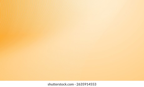 Bright orange gradient with stripes line abstract background