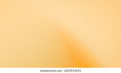 Bright orange gradient with stripes line abstract background