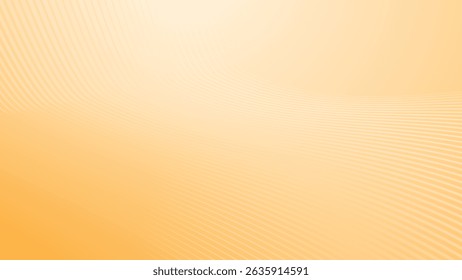 Bright orange gradient with stripes line abstract background