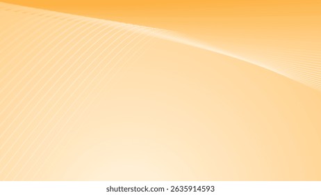 Bright orange gradient with stripes line abstract background