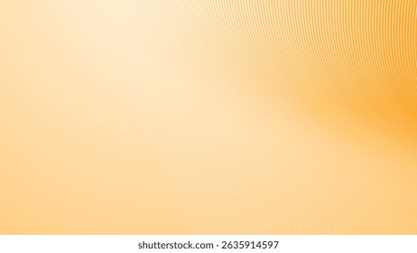 Bright orange gradient with stripes line abstract background