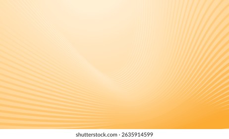 Bright orange gradient with stripes line abstract background