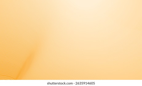 Bright orange gradient with stripes line abstract background