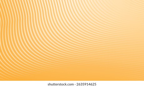 Bright orange gradient with stripes line abstract background