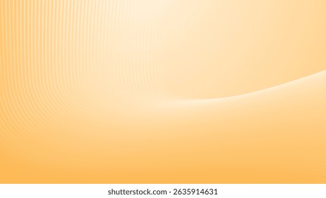 Bright orange gradient with stripes line abstract background