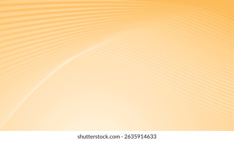 Bright orange gradient with stripes line abstract background