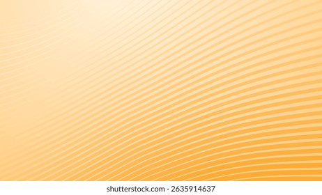 Bright orange gradient with stripes line abstract background