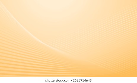 Gradiente naranja brillante con rayas línea fondo abstracto