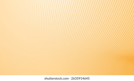 Bright orange gradient with stripes line abstract background