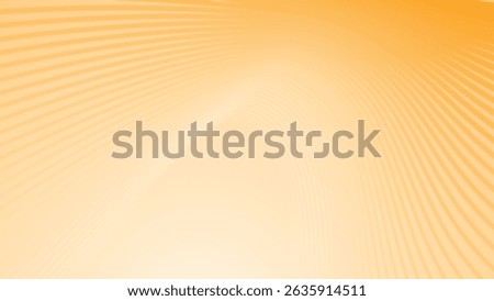 Bright orange gradient with stripes line abstract background