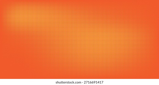 Textura De Fundo Pontilhada De Meio-Tom Laranja Brilhante Para Projetos De Design, Branding E Criativos