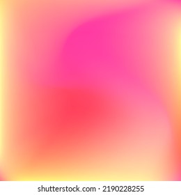 Bright Orange Liquid Peach Vibrant Gradient Background. Red Pastel Curve Trendy Sunrise Swirl Gradient Mesh. Sunset Warm Neon Color Pink Background. Yellow Fluid Watercolor Flow Design Picture.