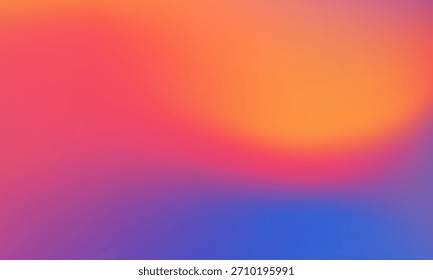 Fondo multicolor azul rojo anaranjado brillante del gradiente con la mezcla energética
